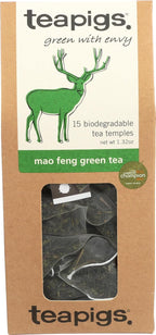 Teapigs, Tea Green Mao Feng, 15 Count