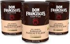 Don Francisco's Hawaiian Hazelnut Ground Flavored Coffee: Rich, Aromatic 100% Arabica Beans - (3 x 12 oz Recyclable Cans)
