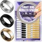 Silicone Smart Ring Size Adjuster for Loose Rings, 120Pcs Invisible Ring Tightener Spacers Inserts, 3 Colors Gold Black Clear, 2 Thickness Ring Reducer, Fits 1-10MM Band, Skin-Friendly Waterproof