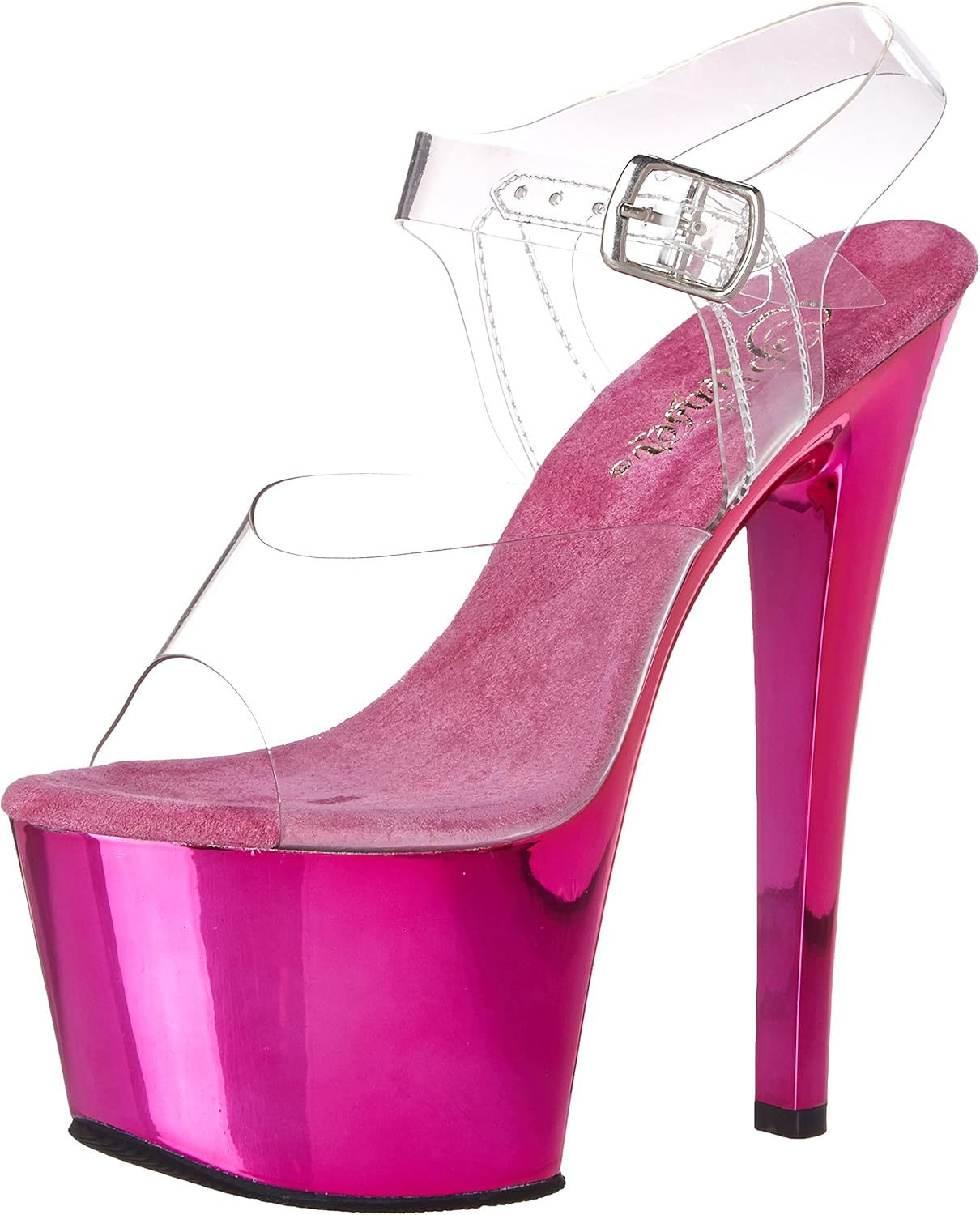 Pleaser Women's SKY308/C/GCH Platform Dress Sandal