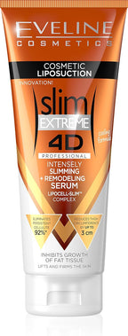 Eveline Slim Extreme 4D Liposuction Body Serum, 8.80 Fluid Ounce