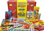 RETRO CANDY YUM ~ 1963 63rd Birthday Gift Basket Box of Nostalgic Candy From Childhood For 63 Year Old Man or Woman Born 1963 Jr