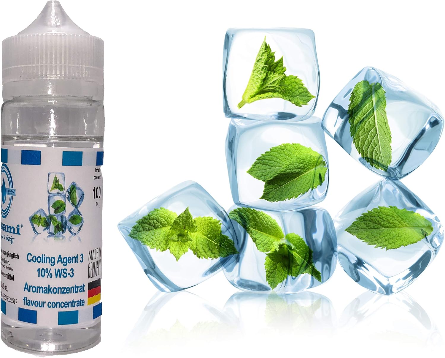 Cooling Agent WS-3 - Koolada Flavor Concentrate - Vegan - Sasami - 100ml