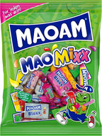 Haribo Maoam MaoMixx I Mix Bag of most populair Maoam Chewy Candy, Bloxx, Stripes, Pinballs, JoyStixx | 250g 8.8 ounce