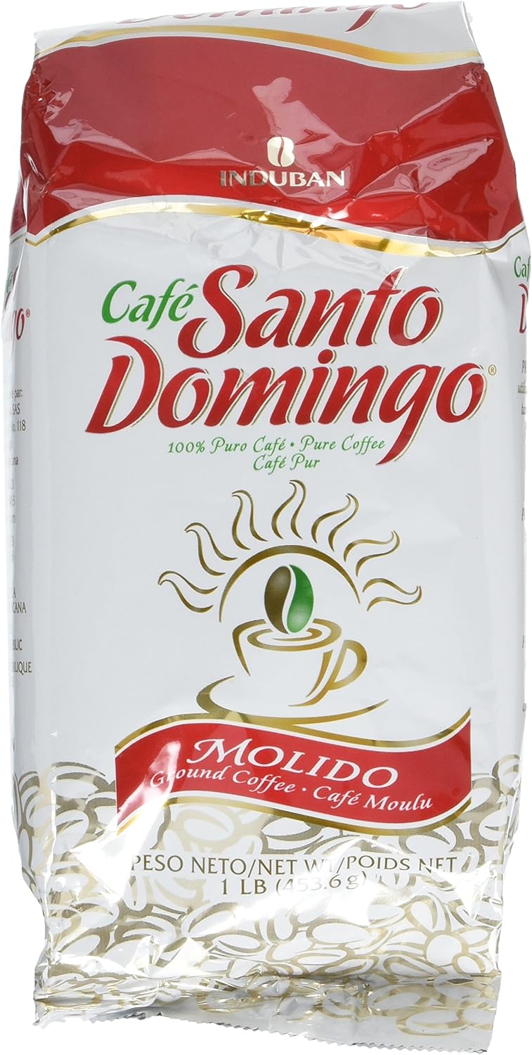 Cafe Molido Santo Domingo Coffee 1 Lb - 2pack