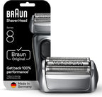 Braun Series 8 83M Electric Shaver Head Replacement Cassette, Silver