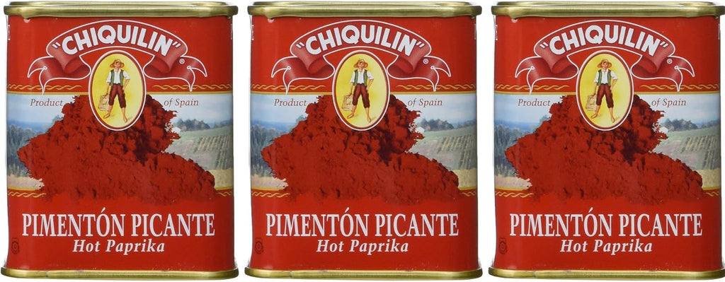Chiquilin Hot Paprika, 2.64 oz - Pack of 3
