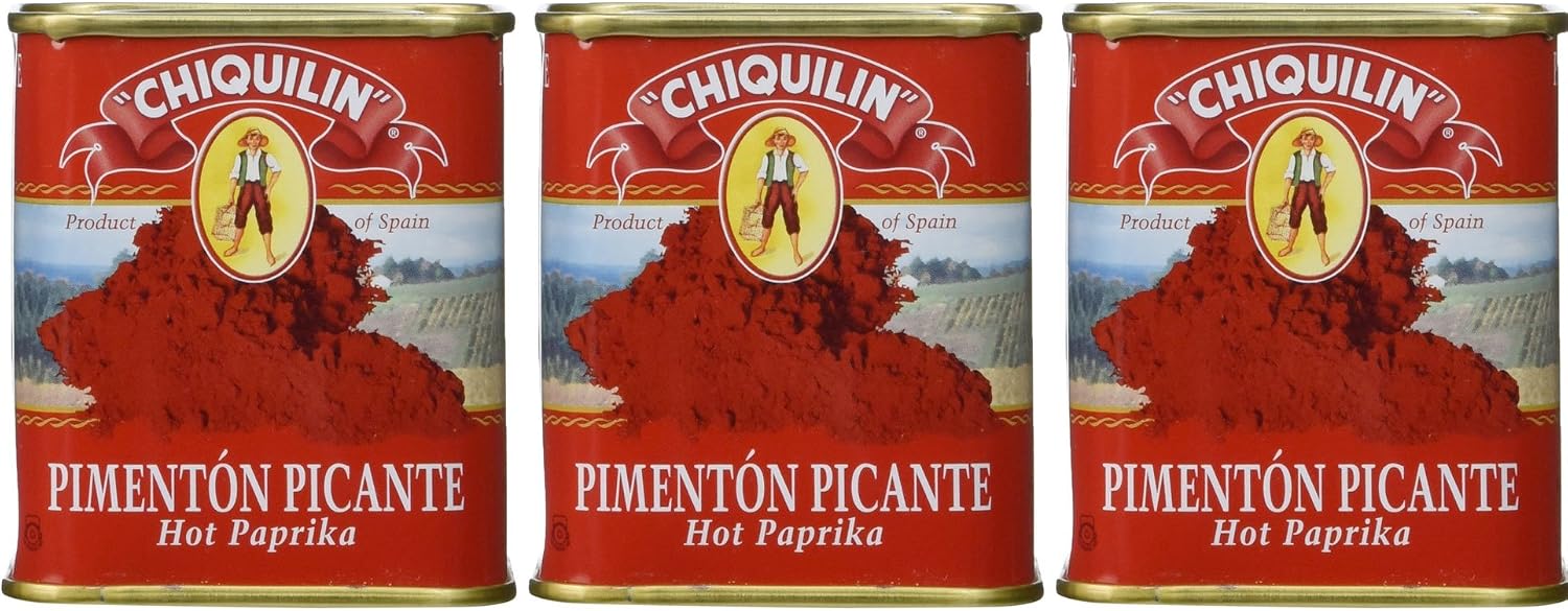 Chiquilin Hot Paprika, 2.64 oz - Pack of 3