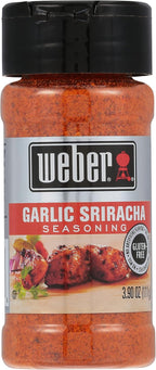 Weber Garlic Sriracha Seasoning, 3.9 oz