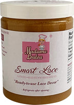 Madame Loulou Smart Lace 10oz Ready-to-use, edible cake lace - 284g (Gold)