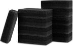 S&T INC. Dish Sponge, 10 Pack for Sponges Kitchen Refill, Multipurpose Cleaning and Dish Scrubber for Kitchen and Home, 4.3 Inches x 2.8 Inches x 1 Inch, Black