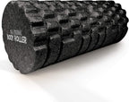 The Original Body Roller - High Density Foam Roller Massager for Deep Tissue Massage of The Back and Leg Muscles - Self Myofascial Release of Painful Trigger Point Muscle Adhesions - 13" Black