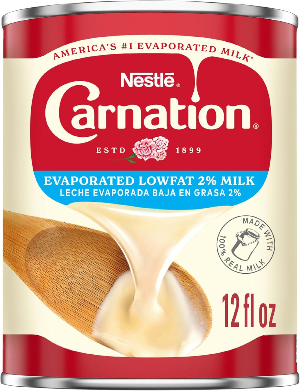 Nestle Carnation Lowfat 2% Evaporated Milk, Vitamins A and D Added