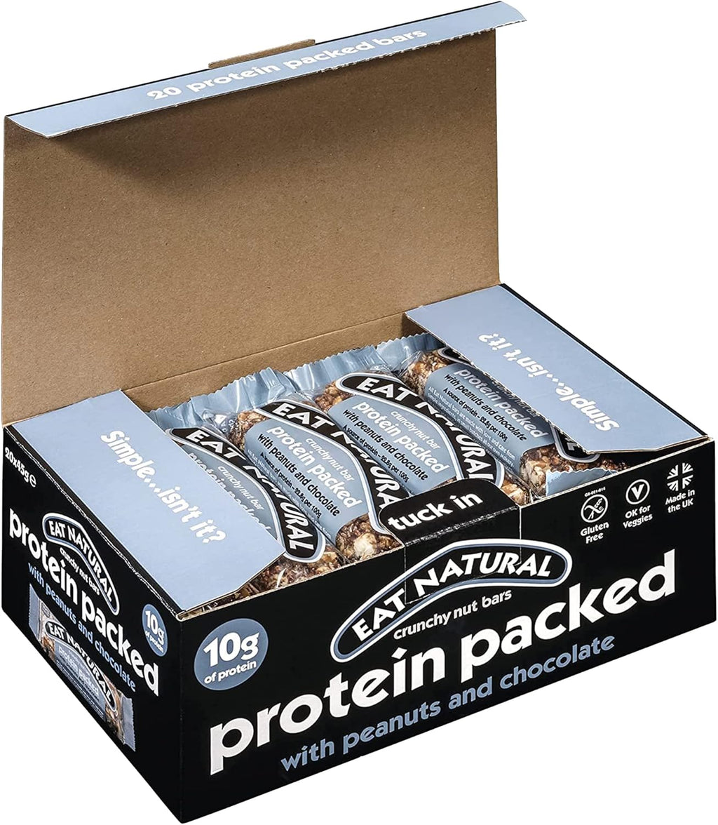 Eat Natural Protein Packed 20 Pack each 45g …