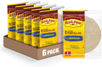 Old El Paso Flour Tortillas for Burritos, Meal Prep, 8 Ct, 11 oz (Pack of 6)