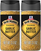 McCormick Grill Mates Garlic Butter Seasoning, 3.1 oz (Pack of 2)