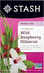 Stash Tea Wild Raspberry Hibiscus (Pack of 3)