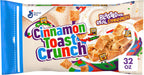Cinnamon Toast Crunch Breakfast Cereal, Crispy Cinnamon Cereal, Value Bag, 32 oz