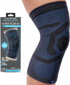 Copper Fit Mobilizer Knee Sleeve – ProSeries with Removable Side Stabilizers Knee Support for Advanced Recovery – Mobility, Knee Pain, Swelling, Inflammation, Circulation, Arthritis, Tendonitis (S/M)