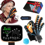 9th Gen Hand Rehabilitation Robot Gloves for Stroke Recovery, Physical Therapy Gloves for Hemiplegia & Arthritis, Finger Exerciser with 4 Modes Mirror Training and 5 Independent Air Valves