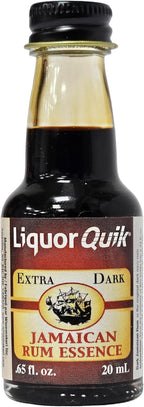 Dark Jamaican Rum Liquor Quik Essence, 20ml