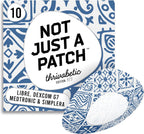 Not Just A Patch Freestyle Libre 2 Adhesive Patches for 15 Days – Waterproof & Sweatproof Sensor Covers for Libre 2, Lingo & Simplera, Thrivabetic Designed Over Patch, 10 Pack, Mosaic