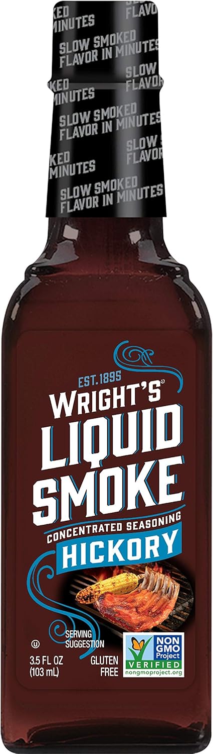 Wright's Liquid Smoke, Hickory, 3.5 fl oz (Pack of 12)