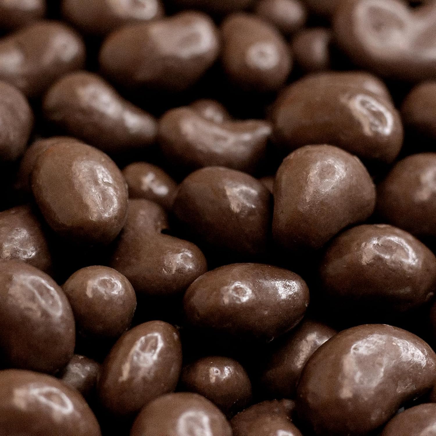 Dark Chocolate Covered Cashews 2-Pound Bag | Bulk Dark Chocolate Nuts | Coated Roasted Cashews for Snacking, Gifting, Office Candy Jars & Dessert Boards