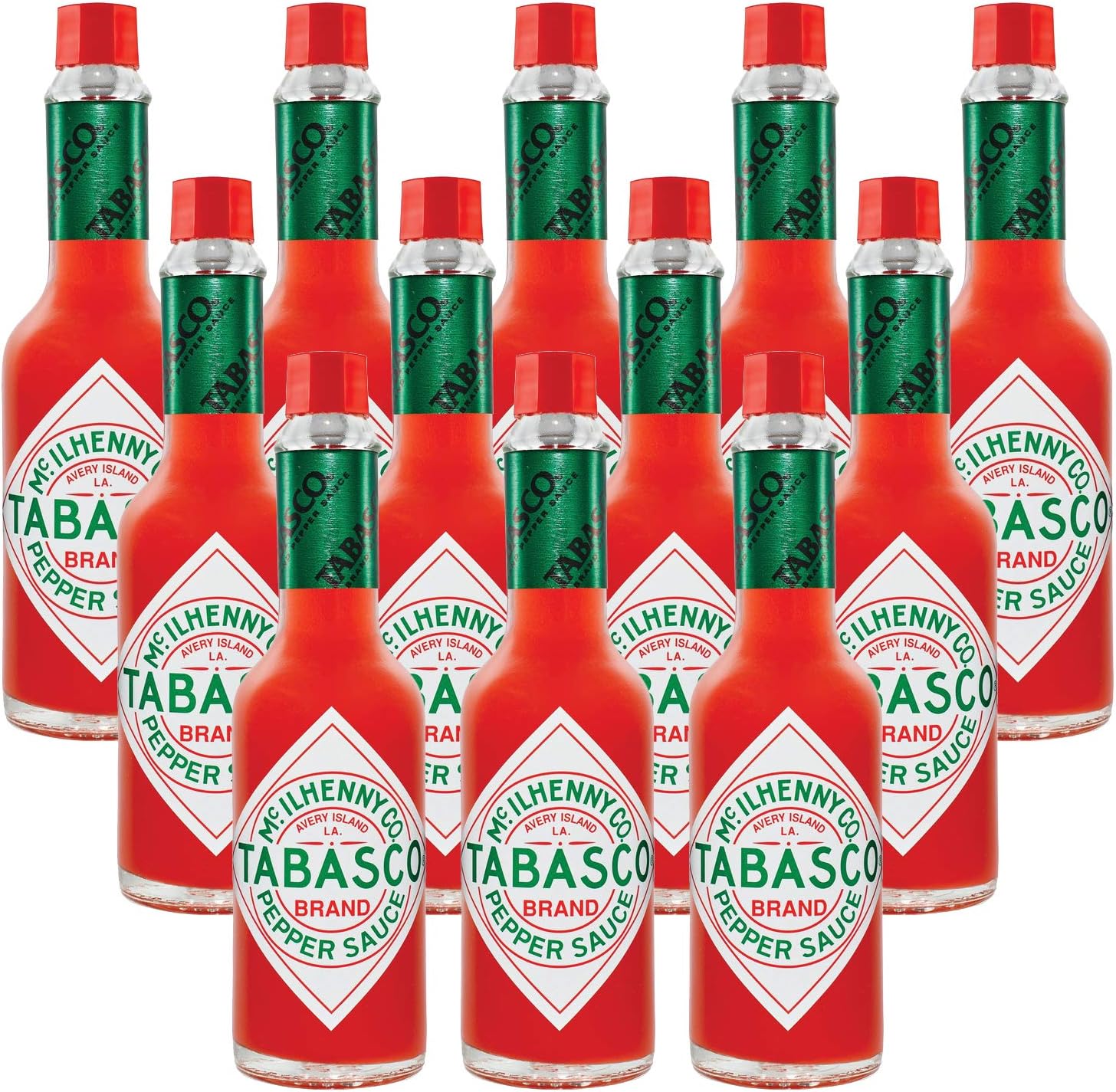 Tabasco Pepper Sauce, 12 x 60 ml