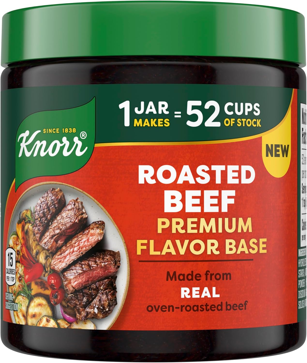 Knorr Premium Flavor Base Roasted Beef Versatile & Easy to Use 11oz