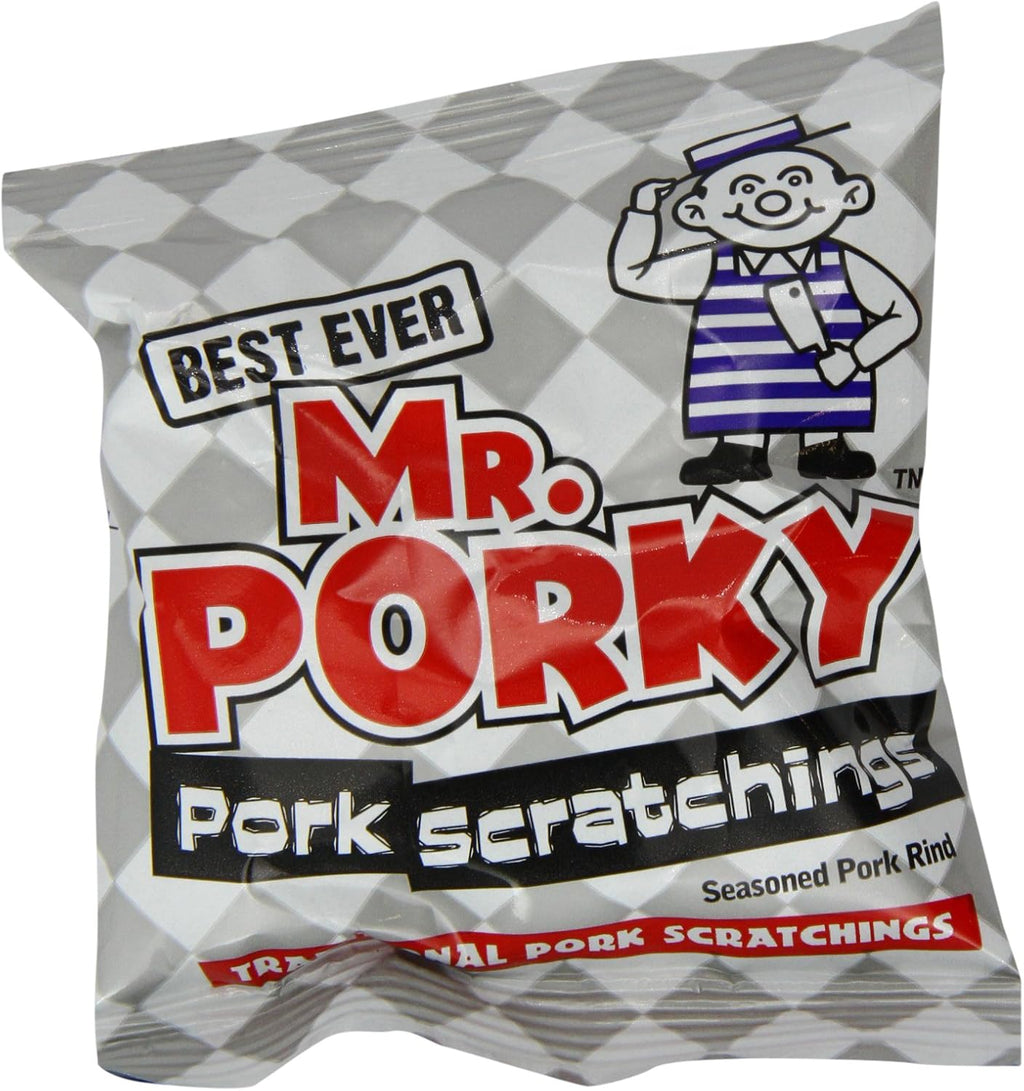 Mr Porky Pork Scratching 20 G (Pack Of 20)