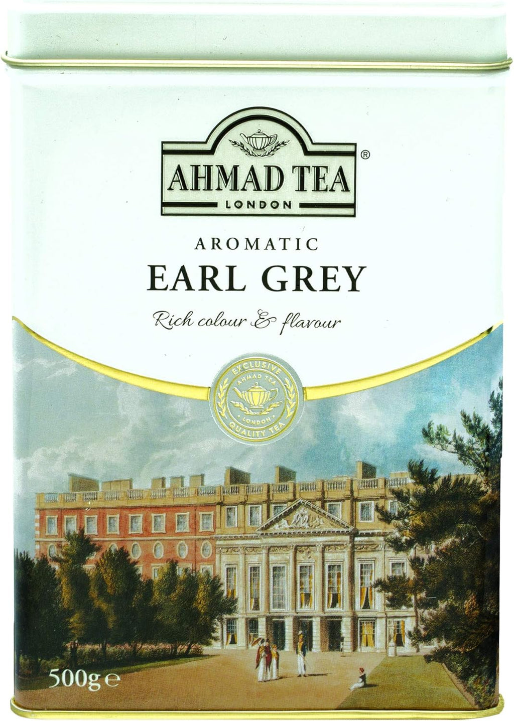 Ahmad Tea Earl Grey Aromatic Loose Tea, Ceylon Caddy, 17.6 Oz