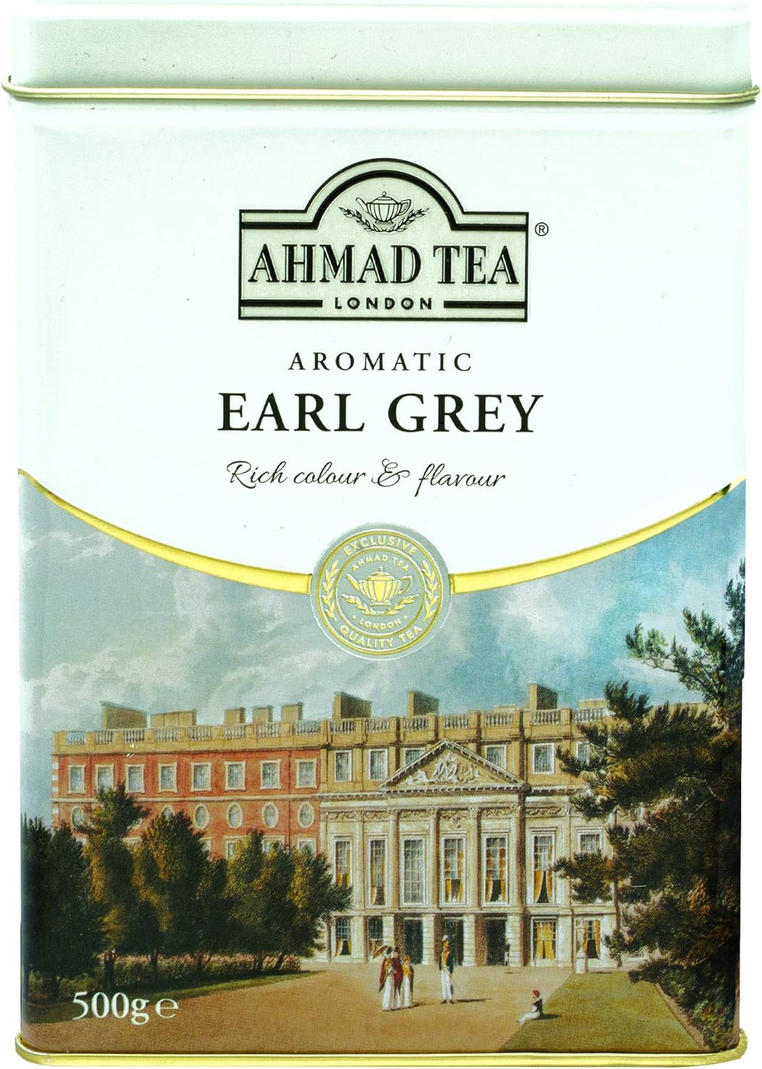 Ahmad Tea Earl Grey Aromatic Loose Tea, Ceylon Caddy, 17.6 Oz