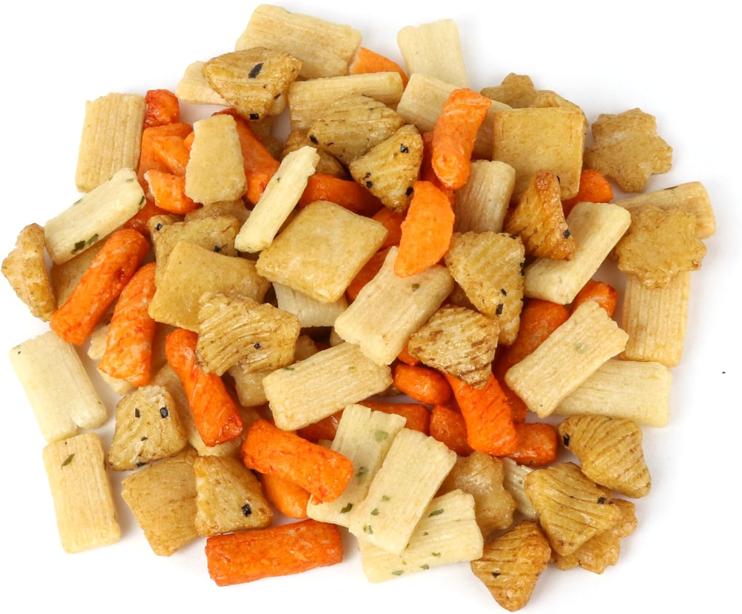 Oregon Farm Fresh Snacks Asian Rice Crackers Mix - Japanese Rice Crackers Snack Mix - Oriental Crunchy Savory Snacks (22oz)