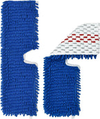 Mop Heads Replacements for O-Cedar Hardwood Floor 'N More 3-Action Mop, Mop Replace Head for O Cedar Hardwood Floor 'N More Microfiber Flip Mop, 2-Pack Dust Mop Heads Replacements for Ocedar