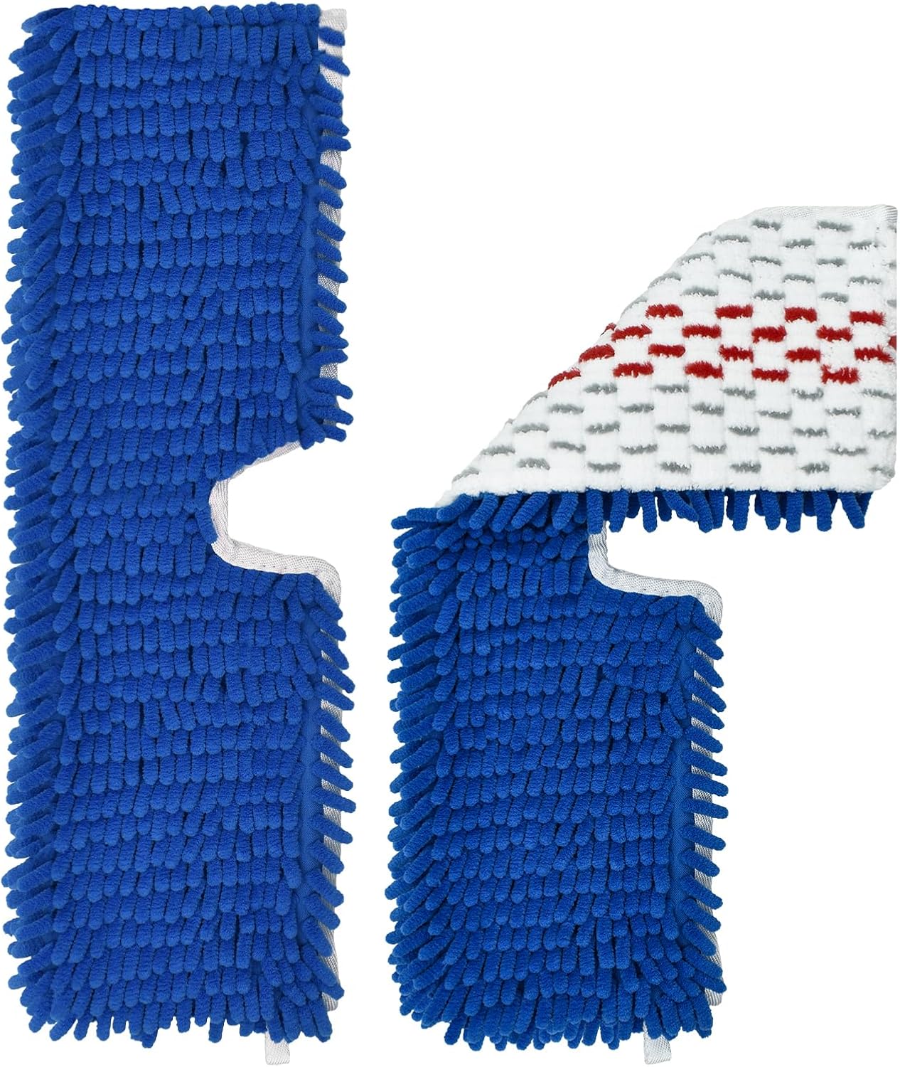 Mop Heads Replacements for O-Cedar Hardwood Floor 'N More 3-Action Mop, Mop Replace Head for O Cedar Hardwood Floor 'N More Microfiber Flip Mop, 2-Pack Dust Mop Heads Replacements for Ocedar