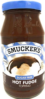 Smucker's Sugar Free Hot Fudge Topping (Pack of 2) 11.75 oz Jars