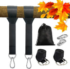 Tree Swing Hanging Straps Kit 4Ft, Robust, Reliable, and Flexible - Supports up to 2000 lbs - Effortless Setup with Sturdy Carabiners - Ideal for Hammocks, Swings, and Beyond
