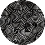 Broadway Black Licorice Wheels Candy, 8 Ounce Bag, Licorice Wheels Candy