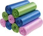 Cand 1.6 Gallon Garbage Bags, 9 Rolls/180 Counts