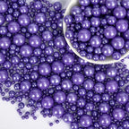 Edible Purple Pearl Sprinkles for Cake Decorating,Pearls Sugar Sprinkle,130g/4.58oz Mix Size,Baking Edible Cake Decorations Candy,Cupcake Toppers,Cookie Decorating Donuts Ice Cream Toppings,Mother's Day Easter Birthday Party Supplies