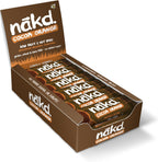 Nakd Bars, Cocoa Orange Raw Fruit and Nuts, Gluten Free, Vegan, 18 Count