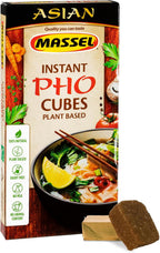 Massel Pho Bouillon Cubes/Instant Pho Soup Base | 3.7 oz / 10 Cubes | Asian Instant Soup Base | Plant Based Broth, Gluten & Dairy Free, Vegan