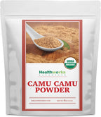 Healthworks Superfoods Camu Camu Powder Organic - 8 Oz - All-Natural & Certified Organic - Antioxidants, Vitamin C & Potassium - Peruvian Origin - Juices, Teas & Smoothies