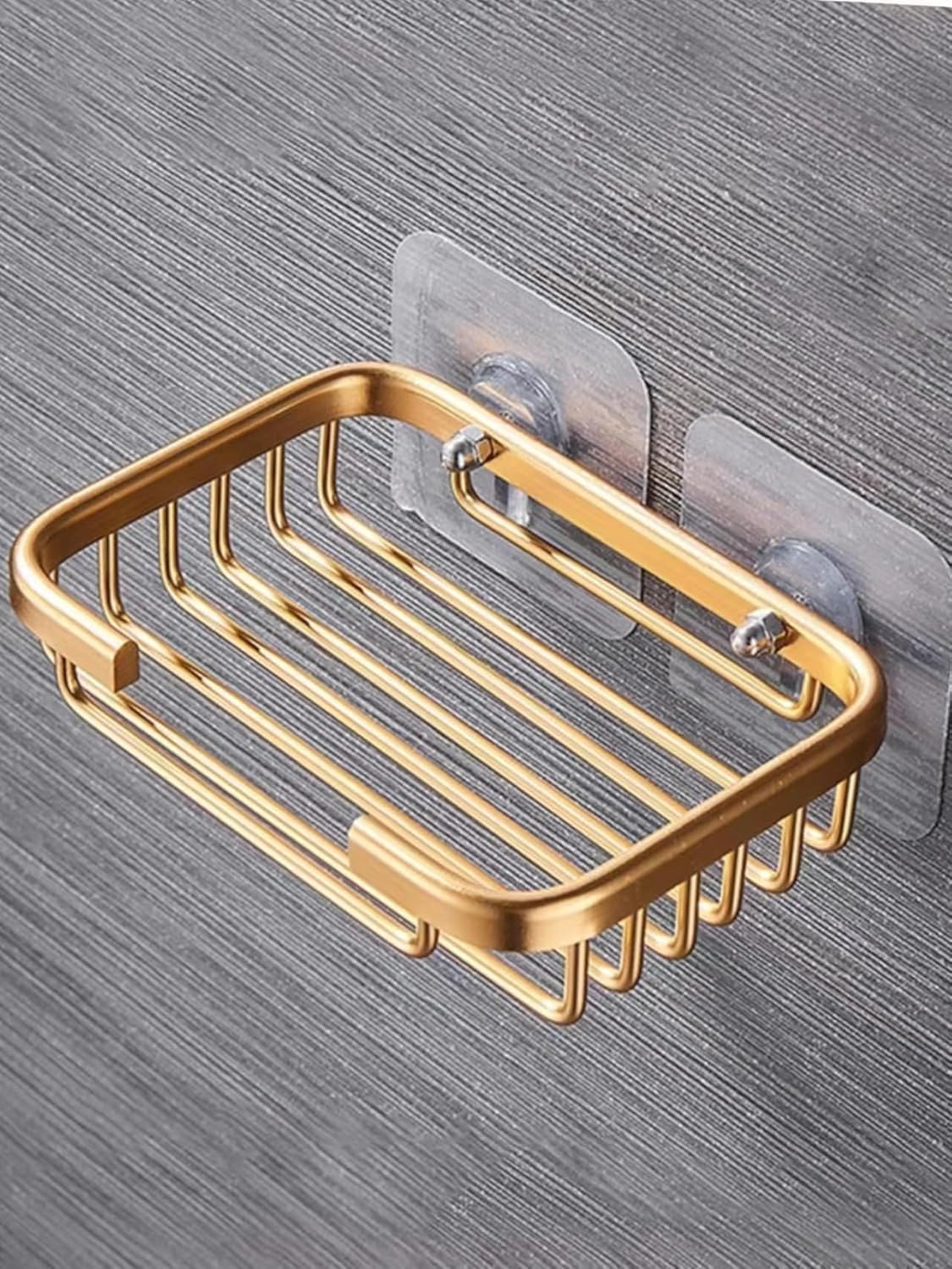 Soap Holder Dish, Bar Suction Cup Soap Tray Wall Mounted, Rustproof Stainless Steel Sponge Holder Caddy for Bathroom Bathtub Kitchen Sink