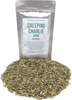 Creeping Charlie Herbal Tea, Made from 100% Glechoma Hederacea, Cut & Dried Ground Ivy - Net weight: 1.0oz/28.5g