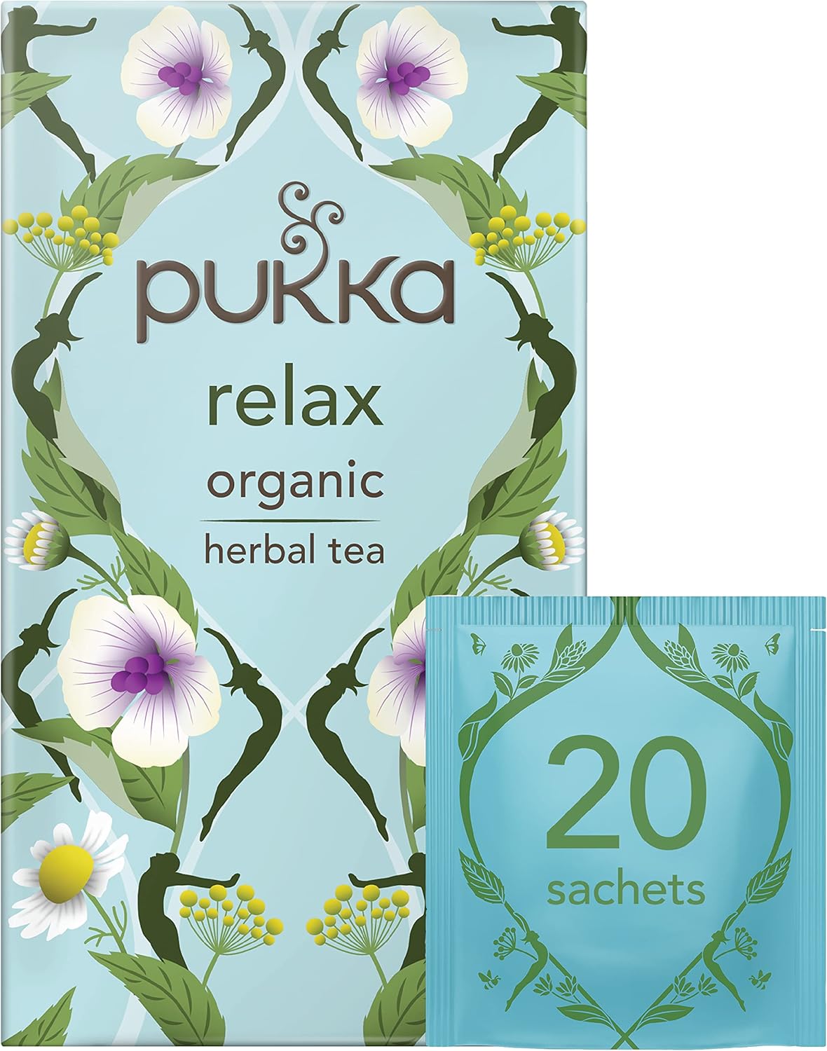 Pukka Organic Teas, Relax, 20 Count