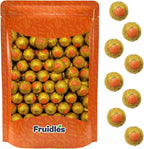 Fruidles Halloween Chocolate Pumpkin Tricky Treat Master Bag, Trick-Or-Treat Party Bag Fillers, individually Wrapped in Multi-Color Design Foils, Kosher Certified (Half-Pound)