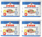 Zwan CHICKEN & BEEF Luncheon Loaf (4 Pack x 340g) HALAL
