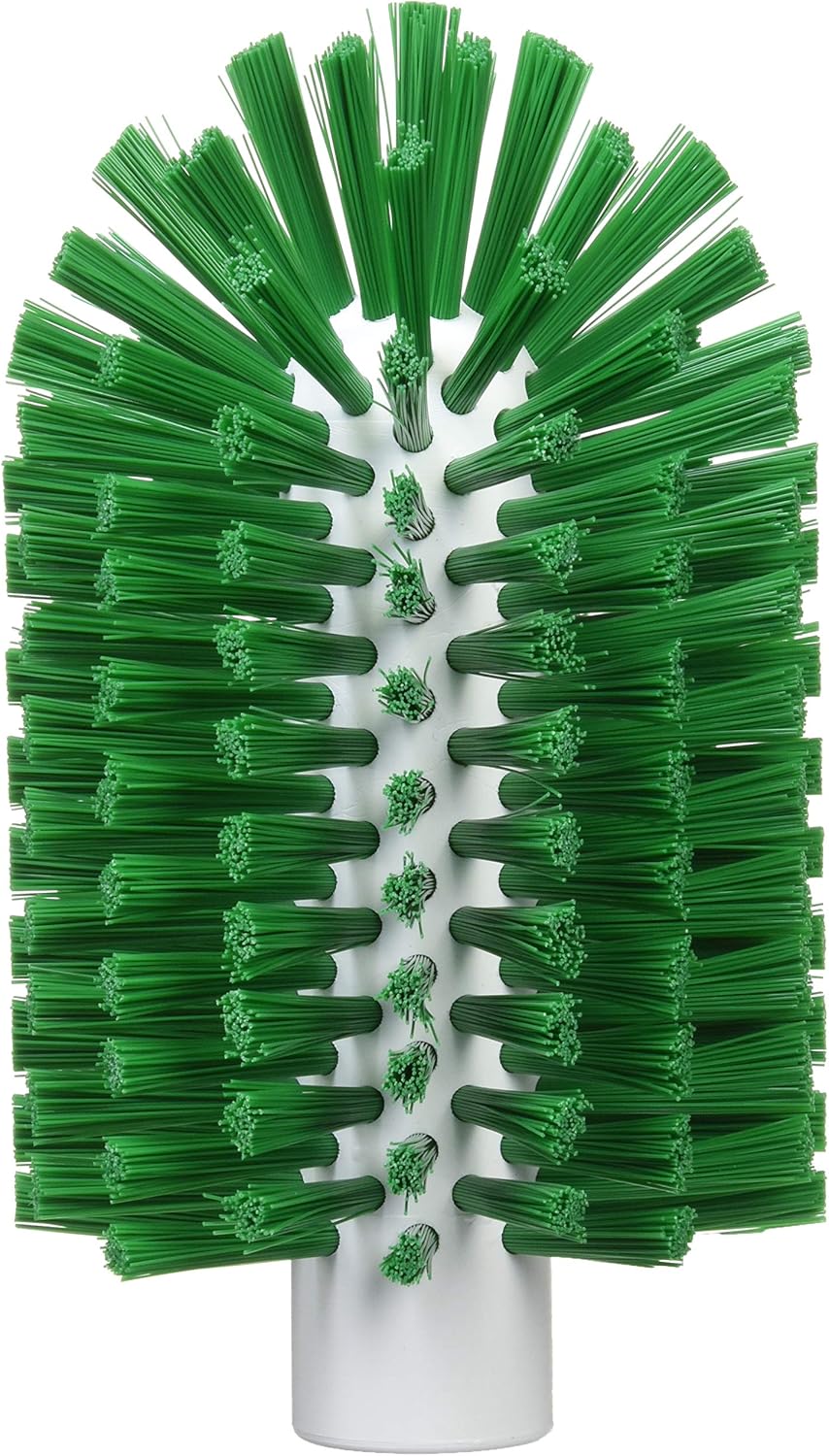 Vikan 5380-90-2 Stiff Tube Brush, Polyester, 3-1/2" x 6-1/4" OAL, Green